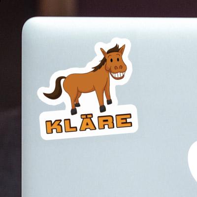 Autocollant Kläre Cheval Notebook Autocollant Kläre Cheval Notebook Image
