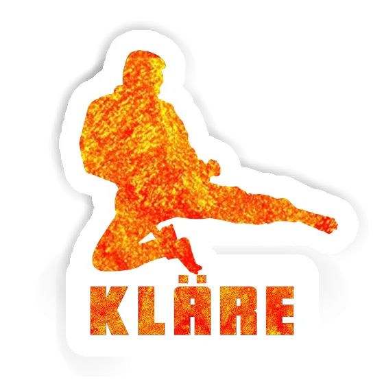 Autocollant Kläre Karatéka Notebook Image