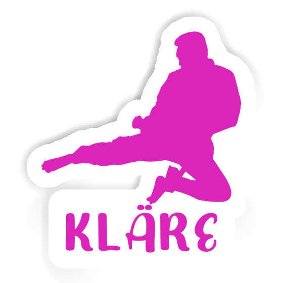 Kläre Sticker Karateka Laptop Kläre Sticker Karateka Laptop Image