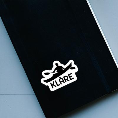 Sticker Kayaker Kläre Sticker Kayaker Kläre Image