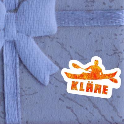 Sticker Kläre Kayaker Notebook Sticker Kläre Kayaker Notebook Image