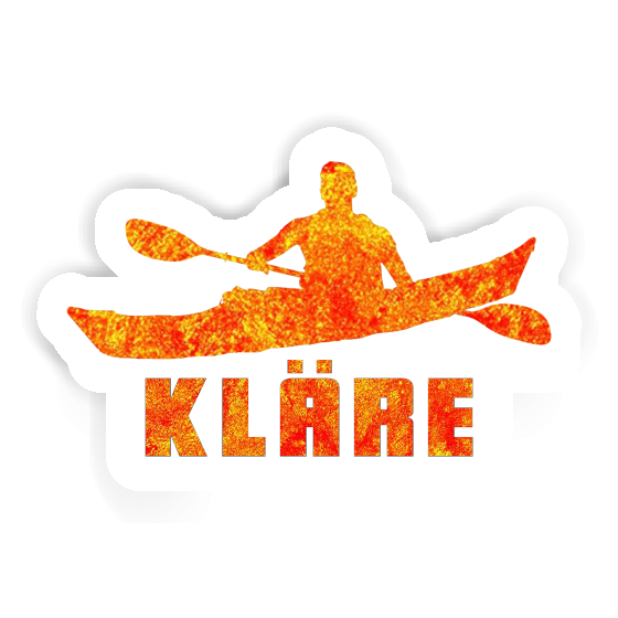 Sticker Kläre Kayaker Notebook Sticker Kläre Kayaker Gift package Image