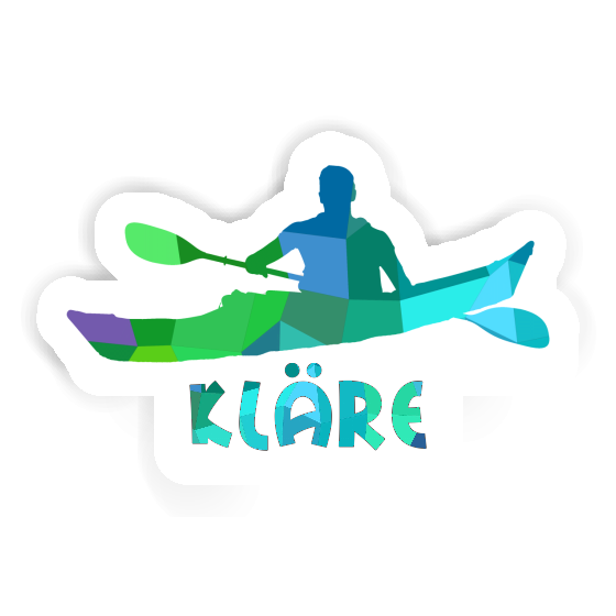 Kläre Sticker Kayaker Laptop Kläre Sticker Kayaker Laptop Image
