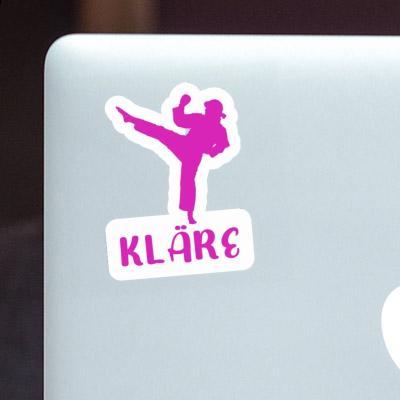 Kläre Sticker Karateka Laptop Kläre Sticker Karateka Laptop Image