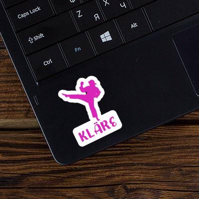 Sticker Kläre Karateka Sticker Kläre Karateka Image