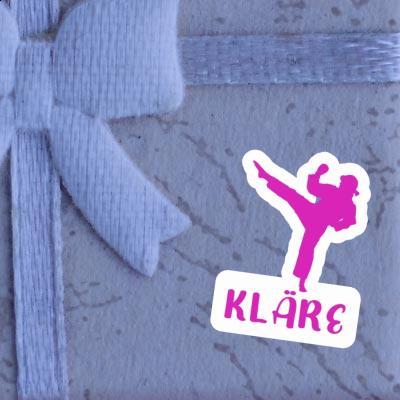 Sticker Kläre Karateka Laptop Sticker Kläre Karateka Laptop Image