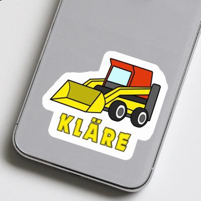 Sticker Kläre Low Loader Notebook Sticker Kläre Low Loader Gift package Image