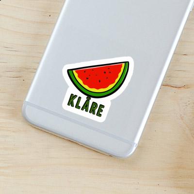 Sticker Kläre Melone Notebook Sticker Kläre Melone Gift package Image