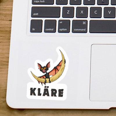 Sticker Fledermaus Kläre Notebook Sticker Fledermaus Kläre Gift package Image
