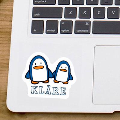 Sticker Kläre Penguin Notebook Sticker Kläre Penguin Gift package Image