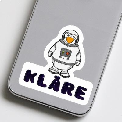 Astronaut Sticker Kläre Astronaut Sticker Kläre Image