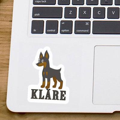 Pinscher Sticker Kläre Notebook Pinscher Sticker Kläre Gift package Image
