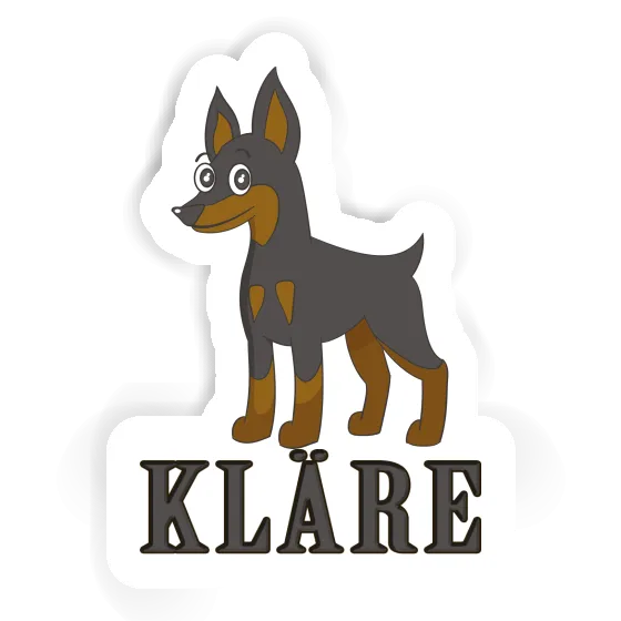 Kläre Sticker Pinscher Kläre Sticker Pinscher Image
