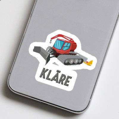Sticker Snowcat Kläre Sticker Snowcat Kläre Image