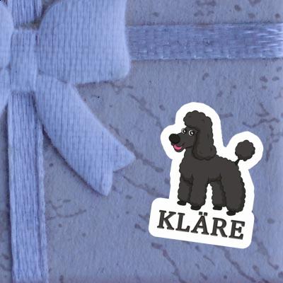 Kläre Autocollant Caniche Notebook Kläre Autocollant Caniche Notebook Image