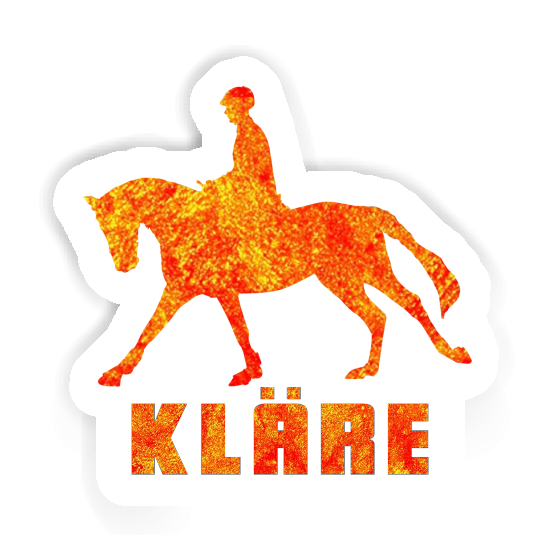 Horse Rider Sticker Kläre Notebook Horse Rider Sticker Kläre Gift package Image