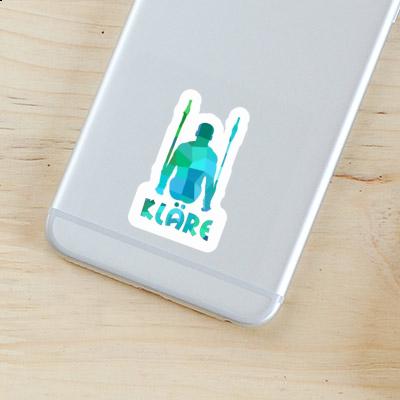 Sticker Ring gymnast Kläre Laptop Sticker Ring gymnast Kläre Laptop Image