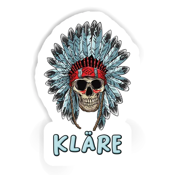 Kläre Aufkleber Indianer Notebook Kläre Aufkleber Indianer Notebook Image