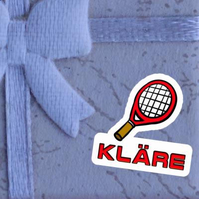 Aufkleber Kläre Tennisschläger Notebook Aufkleber Kläre Tennisschläger Gift package Image
