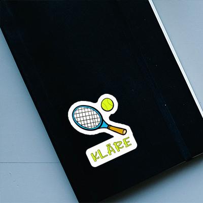 Tennis Racket Sticker Kläre Notebook Tennis Racket Sticker Kläre Gift package Image