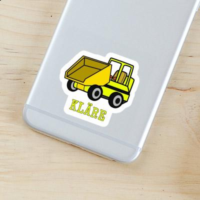 Sticker Front Tipper Kläre Notebook Sticker Front Tipper Kläre Gift package Image