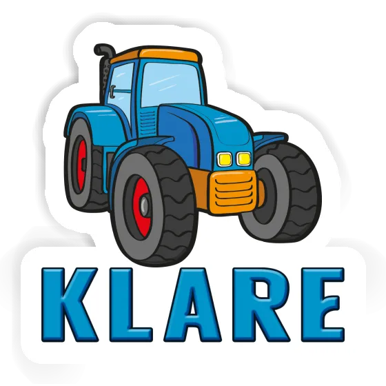Sticker Tractor Kläre Notebook Sticker Tractor Kläre Gift package Image