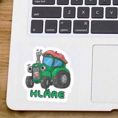 Kläre Sticker Tractor Notebook Kläre Sticker Tractor Gift package Image