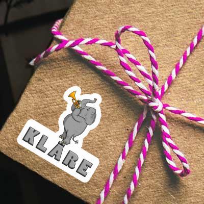 Elefant Sticker Kläre Notebook Elefant Sticker Kläre Gift package Image