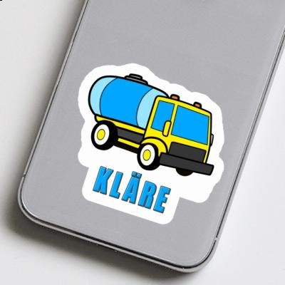 Aufkleber Wassertransporter Kläre Notebook Aufkleber Wassertransporter Kläre Gift package Image