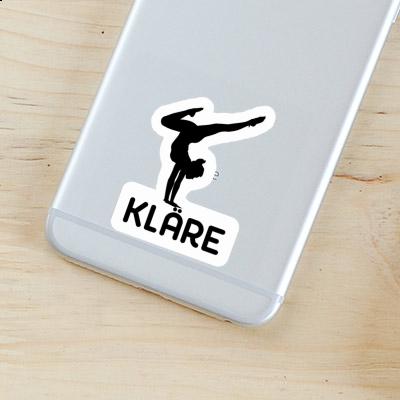 Yoga Woman Sticker Kläre Notebook Yoga Woman Sticker Kläre Notebook Image