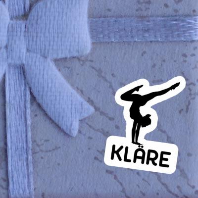 Yoga Woman Sticker Kläre Notebook Yoga Woman Sticker Kläre Gift package Image