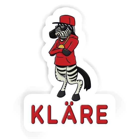 Zèbre Autocollant Kläre Notebook Zèbre Autocollant Kläre Gift package Image