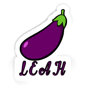Leah Autocollant Aubergine Image