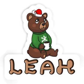 Sticker Leah Weihnachtsbär Image
