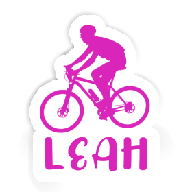 Leah Autocollant Vététiste Image