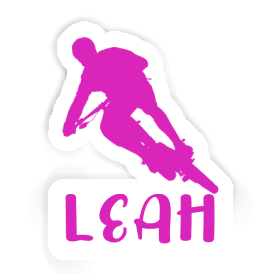 Leah Autocollant Vététiste Image