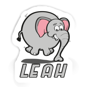 Sticker Leah Elephant Image