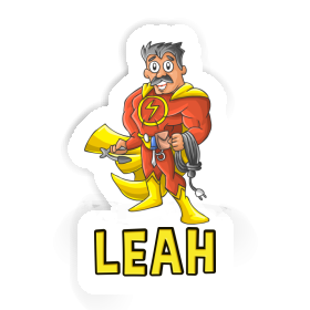 Leah Sticker Elektriker Image