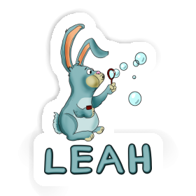 Soap Bubbles Rabbit Sticker Leah Image