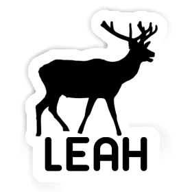 Hirsch Aufkleber Leah Image