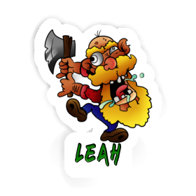 Aufkleber Holzfäller Leah Image