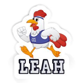 Autocollant Leah Poulet Image