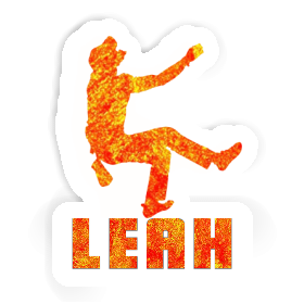Sticker Kletterer Leah Image
