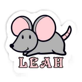 Aufkleber Maus Leah Image