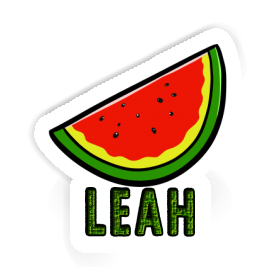 Leah Autocollant Pastèque Image