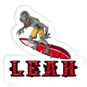 Aufkleber Leah Surfer Image