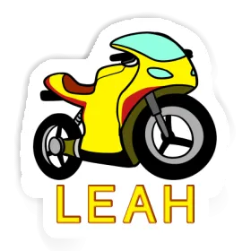 Motorrad Aufkleber Leah Image