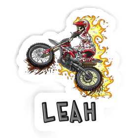 Autocollant Leah Dirt Biker Image