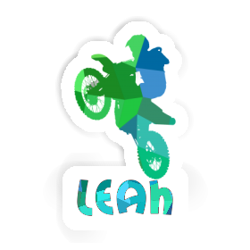 Motocrossiste Autocollant Leah Image