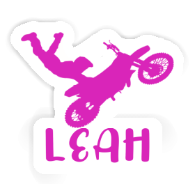 Autocollant Leah Motocrossiste Image